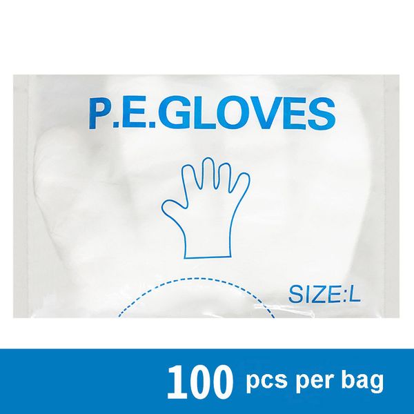 100pcs/bag food plastic crystal gloves disposable gloves thickened pe restaurant kitchen bbq fruit vegetable cleaning gloves 615
100pcs/bag food plastic crystal gloves disposable gloves thickened pe restaurant kitchen bbq fruit vegetable cleaning gloves 615