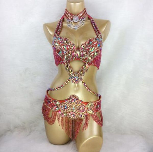 new women's beaded crystal belly dance costume wear bra+belt 2pc set bellydancing costumes bellydance tf1732, Black;red
new women's beaded crystal belly dance costume wear bra+belt 2pc set bellydancing costumes bellydance tf1732, Black;red