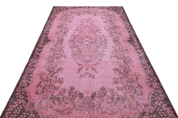 pink real handmade wool rug, unique area rug livingroom bedroom kitchen rug 1468
pink real handmade wool rug, unique area rug livingroom bedroom kitchen rug 1468