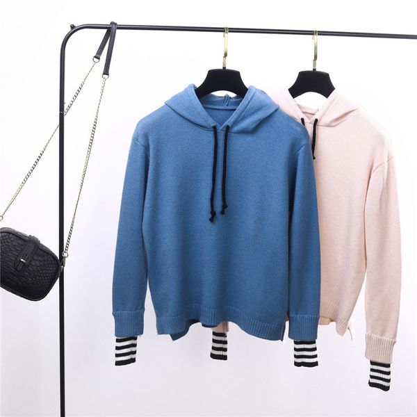 new fashion autumn and winter women's hooded sweater pure color female spring long sleeve knitwear students knitted 5254, White;black
new fashion autumn and winter women's hooded sweater pure color female spring long sleeve knitwear students knitted 5254, White;black
