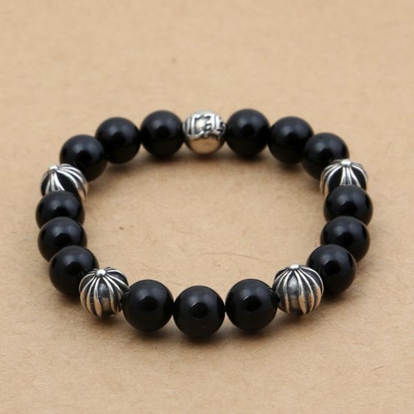 personalized 925 sterling silver vintage jewelry antique silver american hand-made designer black agate beads strands bracelet
personalized 925 sterling silver vintage jewelry antique silver american hand-made designer black agate beads strands bracelet