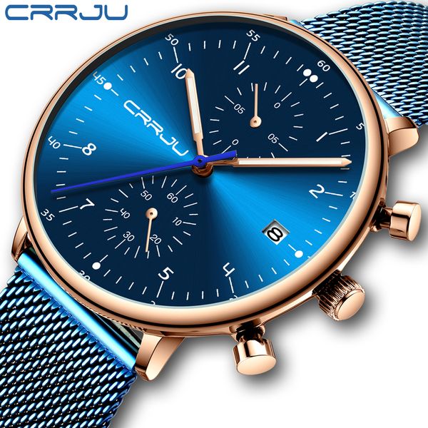 relogio crrju top мужчина для бренда роскошных людей нержавеющая сталь wristwatch мужские водонепроницаемый календарь хронограф кварцевые ча, Slivery;brown
relogio crrju top мужчина для бренда роскошных людей нержавеющая сталь wristwatch мужские водонепроницаемый календарь хронограф кварцевые ча, Slivery;brown