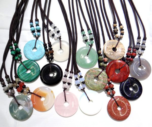 natural stone quartz crystal tiger eye aventurine opal lapis turquoises donut charms pendant for diy jewelry making necklace, Silver
natural stone quartz crystal tiger eye aventurine opal lapis turquoises donut charms pendant for diy jewelry making necklace, Silver