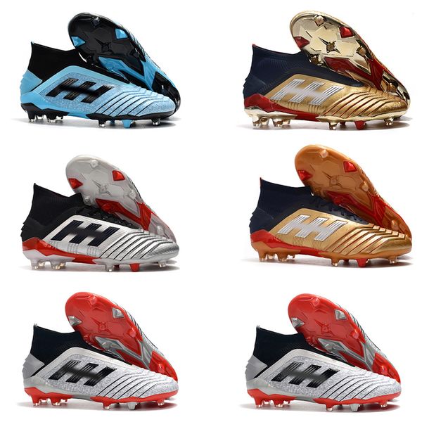 2019 predator 19+ 19.1 fg pp paul pogba 25th ag soccer shoes anniversary golden mens boys football 19+x cleats boots, Black
2019 predator 19+ 19.1 fg pp paul pogba 25th ag soccer shoes anniversary golden mens boys football 19+x cleats boots, Black