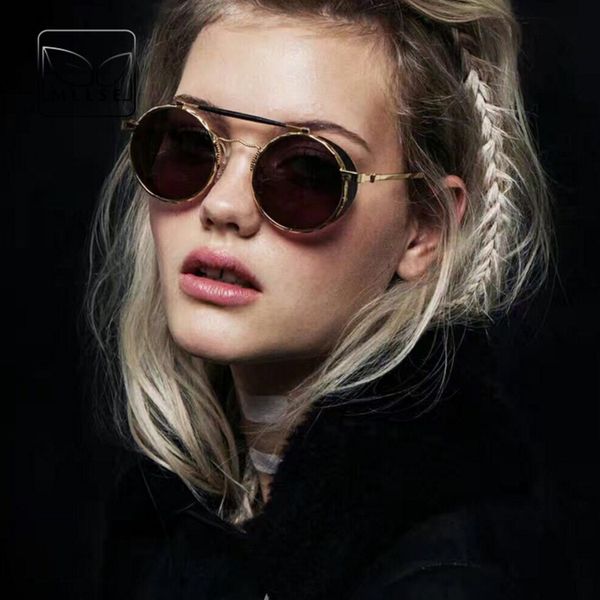 mllse brand neutral sunglasses women men stylish round mirror frame sun glasses elegant personality uv400 eye wear, White;black
mllse brand neutral sunglasses women men stylish round mirror frame sun glasses elegant personality uv400 eye wear, White;black