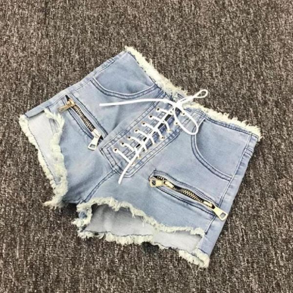 2020 summer new fashion zipper high waist shorts female blue black grey college style lace up korean denim shorts l215, White;black
2020 summer new fashion zipper high waist shorts female blue black grey college style lace up korean denim shorts l215, White;black
