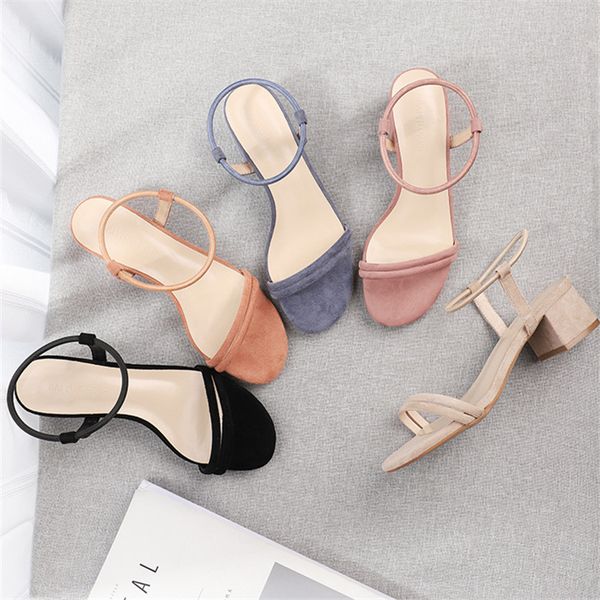 2020 new summer women sandals 4cm square high heels slippers narrow band shoes woman elastic strap faux suede flock elegant heel, Black
2020 new summer women sandals 4cm square high heels slippers narrow band shoes woman elastic strap faux suede flock elegant heel, Black