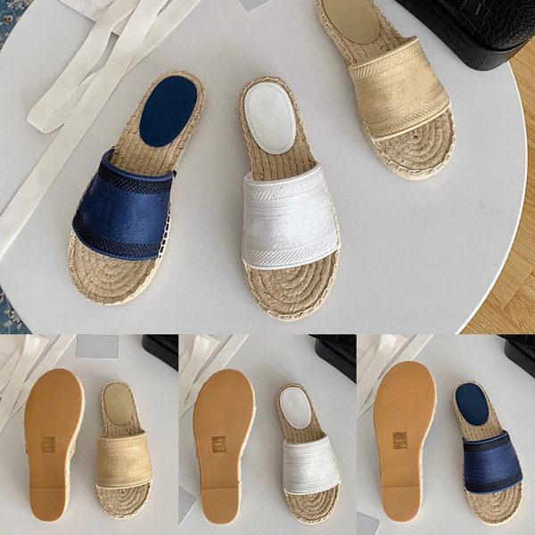 designer womens slippers luxury blue white apricot weave round head sandals summer fashion with box size 35-40, Black
designer womens slippers luxury blue white apricot weave round head sandals summer fashion with box size 35-40, Black