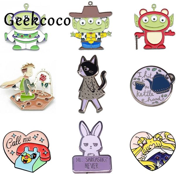 20pcs/lot j1433 geekcoco cartoon cat little prince metal brooch collar anime sailor moon pin jeans shirt badges backpack pins, Gray
20pcs/lot j1433 geekcoco cartoon cat little prince metal brooch collar anime sailor moon pin jeans shirt badges backpack pins, Gray