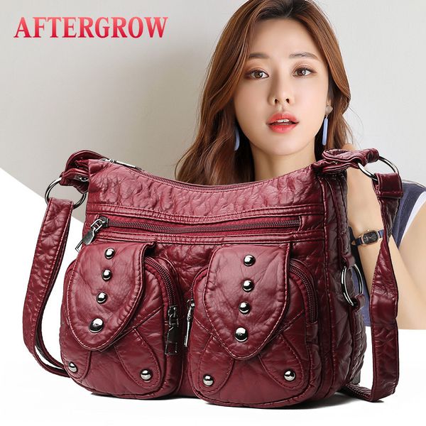 medium messenger bag women washed leather rivet crossbody portable shoulder bags middle ages female handbag bolsa de cuero medio
medium messenger bag women washed leather rivet crossbody portable shoulder bags middle ages female handbag bolsa de cuero medio