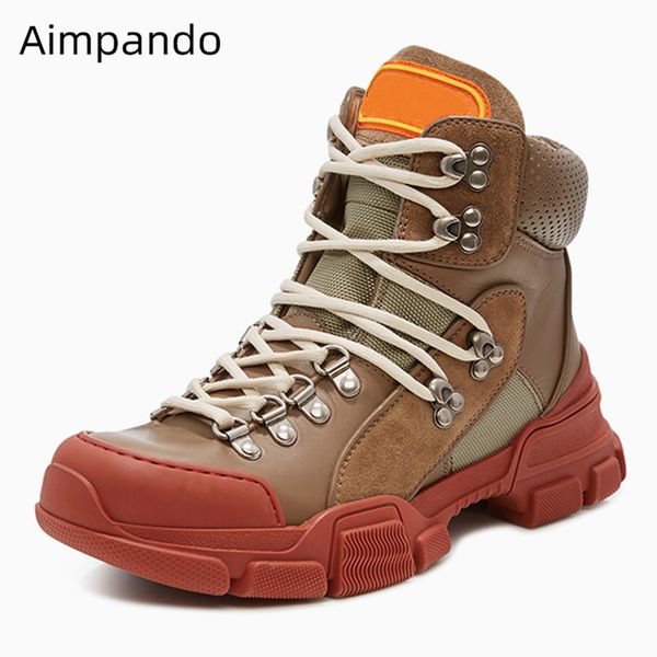 retro boots woman thick bottom cross lace up outdoor runaway footwear punk metal decoration short ankle botas sneakers, Black 
retro boots woman thick bottom cross lace up outdoor runaway footwear punk metal decoration short ankle botas sneakers, Black