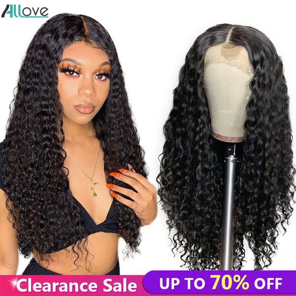 allove peruvian deep wave wig with baby hair 13x4 lace front human hair wigs pre plucked deep curly wigs for black women, Black;brown
allove peruvian deep wave wig with baby hair 13x4 lace front human hair wigs pre plucked deep curly wigs for black women, Black;brown