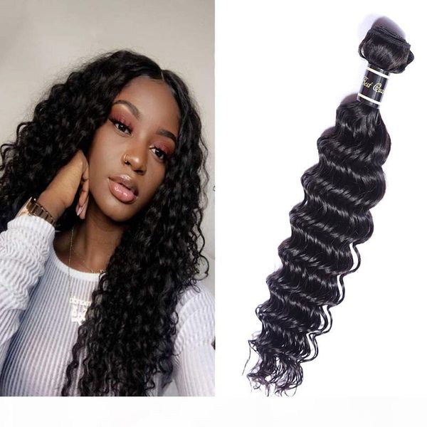 indian human hair weaves 1 bundle deep wave virgin hair extensions natural color hair wefts 95-105g piece deep curly, Black
indian human hair weaves 1 bundle deep wave virgin hair extensions natural color hair wefts 95-105g piece deep curly, Black