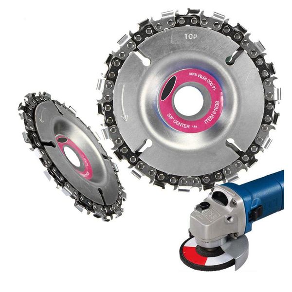 22 tooth cut steel chain wood carving disc woodworking chain grinder saws disc plate tool for angle grinding 5 inch
22 tooth cut steel chain wood carving disc woodworking chain grinder saws disc plate tool for angle grinding 5 inch