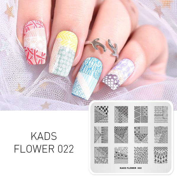 new arrival flower 022 flower grid stripe templates diy image template stencil beauty tools nail art stamping plate una, Black
new arrival flower 022 flower grid stripe templates diy image template stencil beauty tools nail art stamping plate una, Black