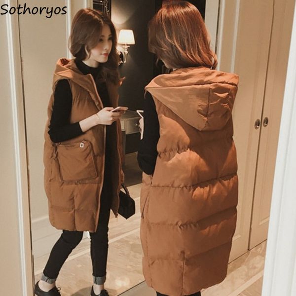 vests women 2018 winter large size warm soft elegant lovely hooded womens waistcoats korean style zipper leisure ladies vest, Black;white
vests women 2018 winter large size warm soft elegant lovely hooded womens waistcoats korean style zipper leisure ladies vest, Black;white