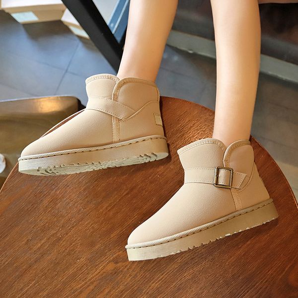 FEVRAL Woman Snow Boots Flat Winter Plus Size Platform Ladies Warm Casual Shoes 2019 New Fur Women's Suede Ankle Boots Female
FEVRAL Woman Snow Boots Flat Winter Plus Size Platform Ladies Warm Casual Shoes 2019 New Fur Women's Suede Ankle Boots Female