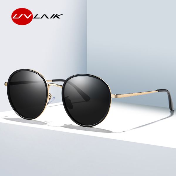 uvlaik sunglasses women 2018 metal frame round sunglass lady vintage elegant driving eyewear, White;black
uvlaik sunglasses women 2018 metal frame round sunglass lady vintage elegant driving eyewear, White;black