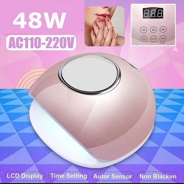 48w led uv nail lamp with 24 pcs leds uv dryer for art gel tool nail lamp drying auto sensor polish for diy manicure
48w led uv nail lamp with 24 pcs leds uv dryer for art gel tool nail lamp drying auto sensor polish for diy manicure