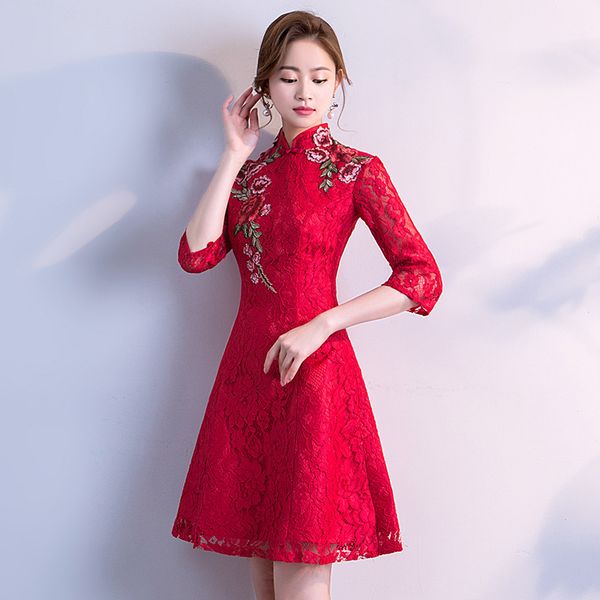 new fashion party cheongsam oriental slim dress chinese style women elegant qipao mini robe retro vestido size s-xxl, Black;gray
new fashion party cheongsam oriental slim dress chinese style women elegant qipao mini robe retro vestido size s-xxl, Black;gray