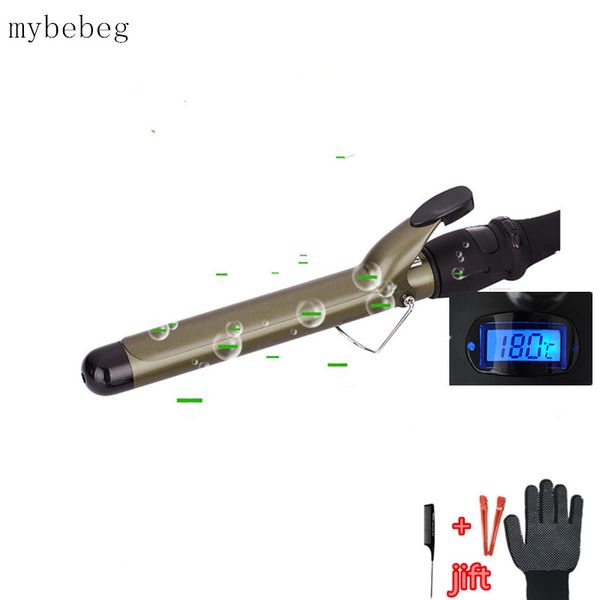 lcd 38mm professional hair curler ceramic curling iron adjust temperature data curling irons curling hair tools with three gift
lcd 38mm professional hair curler ceramic curling iron adjust temperature data curling irons curling hair tools with three gift