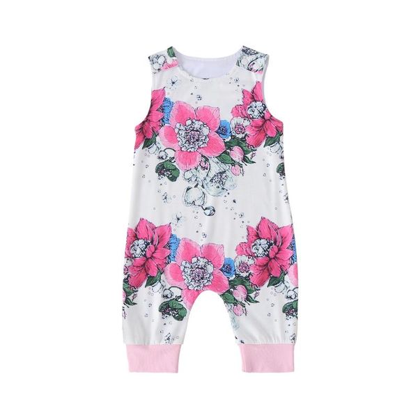 jumpsuits baby girls summer cotton casual floral print rompers round neck sleeveless jumpsuit, Blue
jumpsuits baby girls summer cotton casual floral print rompers round neck sleeveless jumpsuit, Blue
