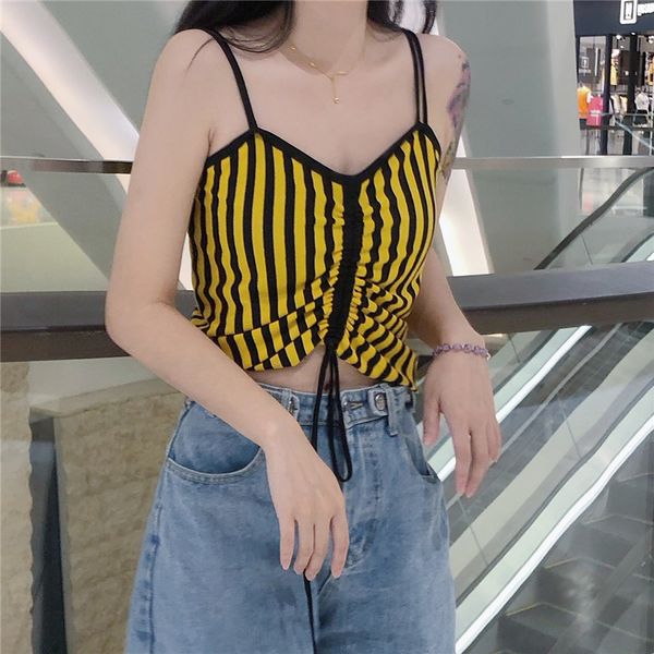 трикотажное вертикальная полосатый бретели tops девушки chic короткие без рукавов футболки женский, White
трикотажное вертикальная полосатый бретели tops девушки chic короткие без рукавов футболки женский, White