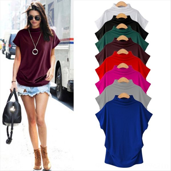 2020 short-sleeve t- for women l loose-fit versatile length t-shirt blouse mock-neck base shirt, White
2020 short-sleeve t- for women l loose-fit versatile length t-shirt blouse mock-neck base shirt, White