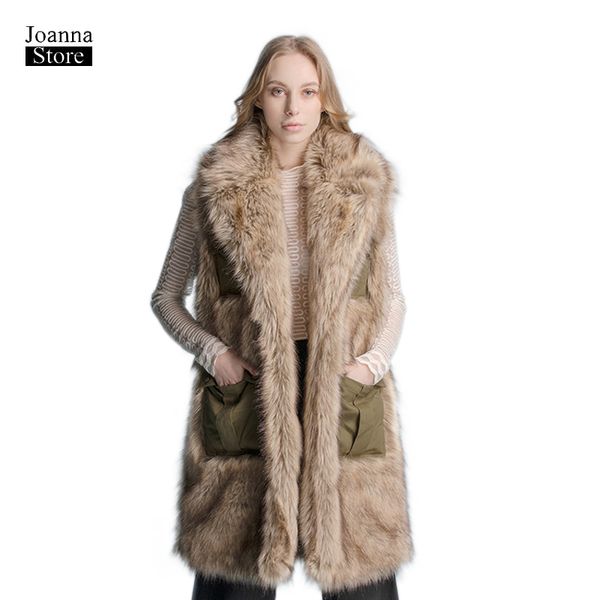 faux fur jacket long plus size vest jackets thick winter women jacket fur vest vintage elegant office ladies coat new coats, Black
faux fur jacket long plus size vest jackets thick winter women jacket fur vest vintage elegant office ladies coat new coats, Black