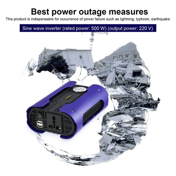 синий 500w 1000w чистая синусоида инвертор автомобильный преобразователь питания с 2 usb порта dc 12v для бытовой техники
синий 500w 1000w чистая синусоида инвертор автомобильный преобразователь питания с 2 usb порта dc 12v для бытовой техники