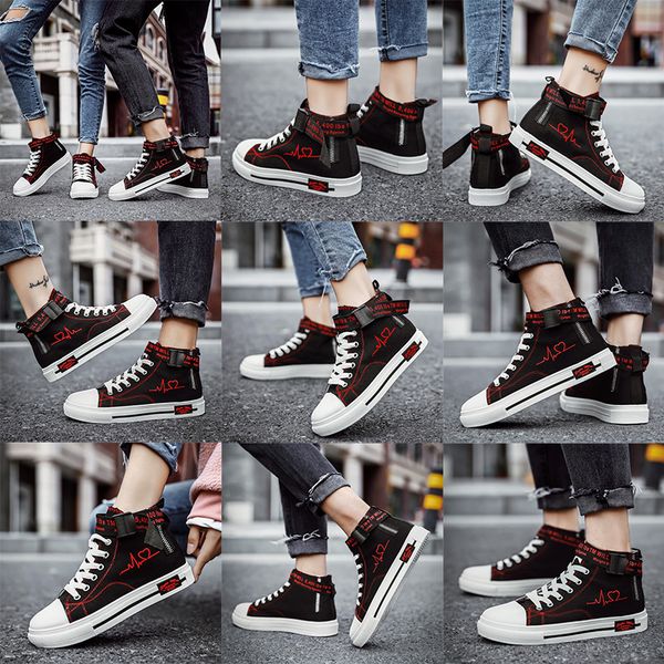 2019 platform flat shoes red black white skateboard comfortable shoes men women designer trainers sport sneakers, White;red
2019 platform flat shoes red black white skateboard comfortable shoes men women designer trainers sport sneakers, White;red