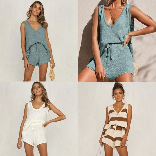 sexy, luxurious, beautiful and generous 2020 summer leisure fashion deep v-neck knitted vest women's lace up, Gray
sexy, luxurious, beautiful and generous 2020 summer leisure fashion deep v-neck knitted vest women's lace up, Gray