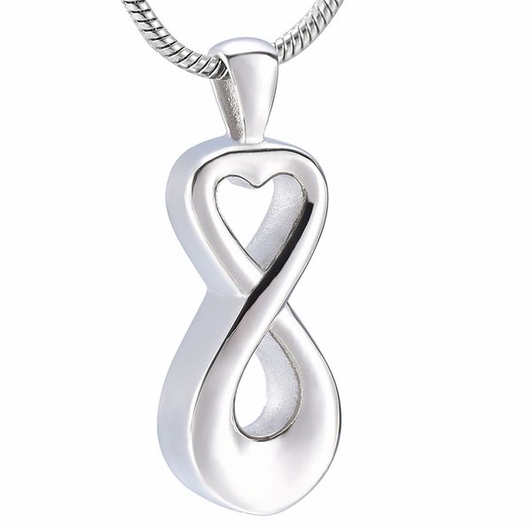 ijd9987 infinity stainless steel cremation urn necklace for women keepsake memorial jewelry pendant with ashes, Silver
ijd9987 infinity stainless steel cremation urn necklace for women keepsake memorial jewelry pendant with ashes, Silver