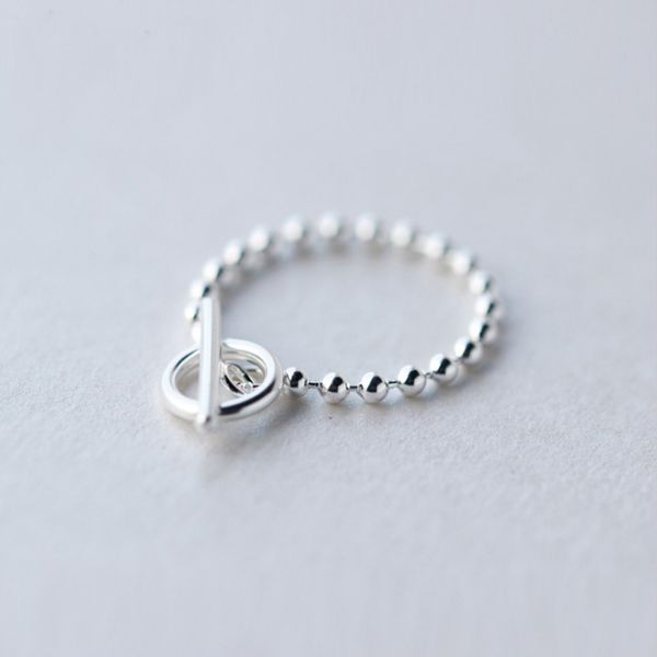 ot buckle beaded chain ring for women 925 sterling silver adjustable size wedding engagement rings jewelry wholesale, Golden;silver
ot buckle beaded chain ring for women 925 sterling silver adjustable size wedding engagement rings jewelry wholesale, Golden;silver