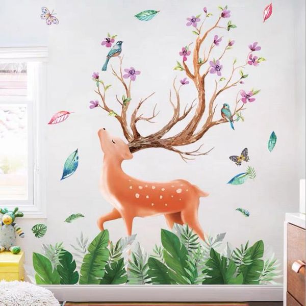 wall stickers christmas decoration self adhesive pvc painting deer green leaves home decor window glass removable
wall stickers christmas decoration self adhesive pvc painting deer green leaves home decor window glass removable