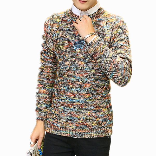 nice fashion mens christmas sweater vogueslim fit male clothing long sleeve knitted pullovers winter thick sweater, White;black
nice fashion mens christmas sweater vogueslim fit male clothing long sleeve knitted pullovers winter thick sweater, White;black