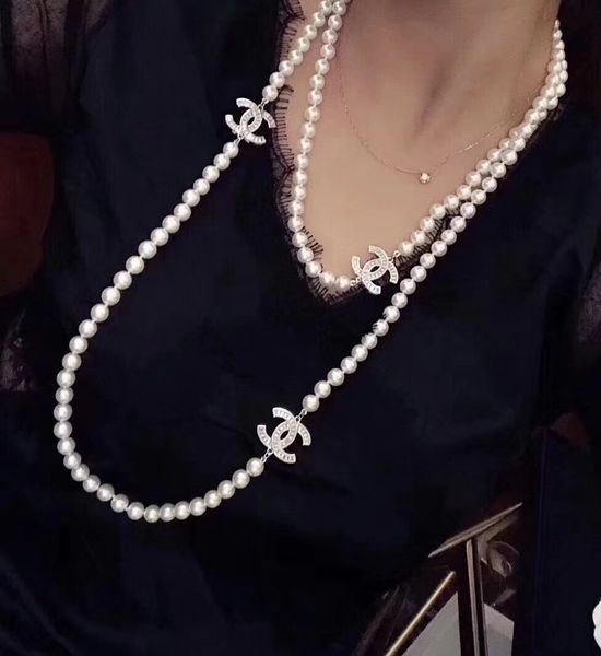 Luxury pearl weater necklace jewelry for women cla ic de igner copper flower long necklace necklace pendant for women gift drop hip
Luxury pearl weater necklace jewelry for women cla ic de igner copper flower long necklace necklace pendant for women gift drop hip