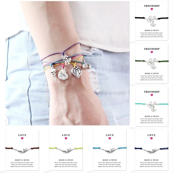 girls adjustable friendship statement jewelry with card make a silver tree of life charm bracelets for women, Golden;silver
girls adjustable friendship statement jewelry with card make a silver tree of life charm bracelets for women, Golden;silver