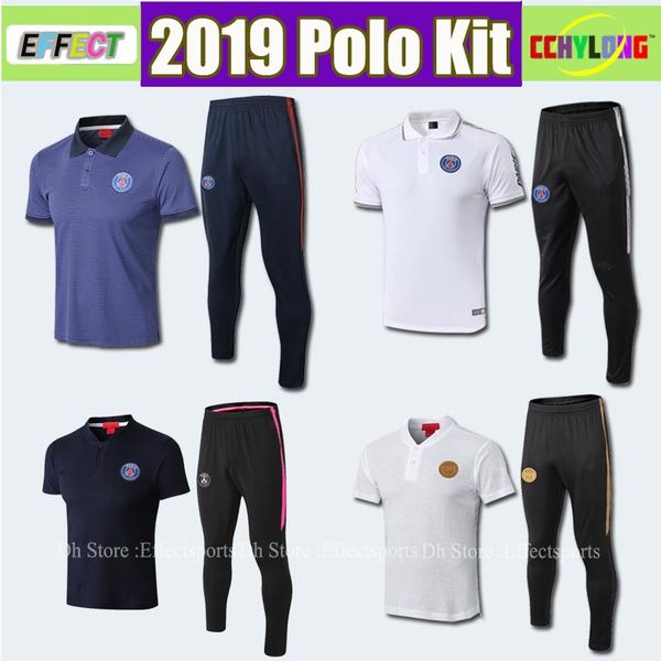 

Survetement Paris Saint 2018 2019 Champions League Soccer Polo Kit Air VERRATTI MBAPPE CAVANI DRAXLER 18/19 Maillot De Foot Uniform Set