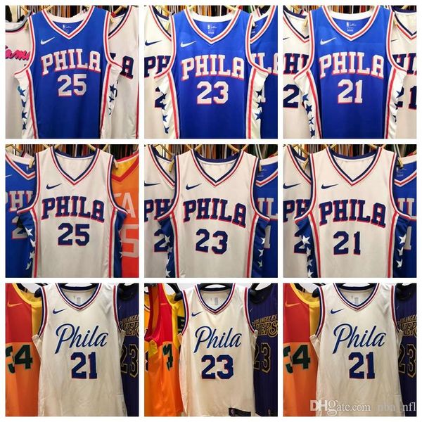 2020 mens philadelphia 76ers 23 butler 21 embiid 25 simmons swingman basketball jersey au pressing printed name number size xs-xxl, Black
2020 mens philadelphia 76ers 23 butler 21 embiid 25 simmons swingman basketball jersey au pressing printed name number size xs-xxl, Black