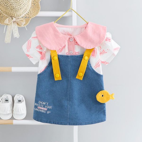 дети хлопок одежда лето baby girl cartoon printed рубашка bib pants 2pcs / наборы для новорожденных детей мода малышей костюмы, White
дети хлопок одежда лето baby girl cartoon printed рубашка bib pants 2pcs / наборы для новорожденных детей мода малышей костюмы, White