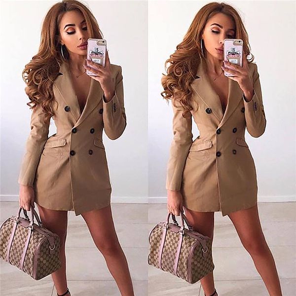 Womens Formal Designer Blazers V Neck Slim Button Cardigan Womens Tops Sexy Womens Clothing
Womens Formal Designer Blazers V Neck Slim Button Cardigan Womens Tops Sexy Womens Clothing