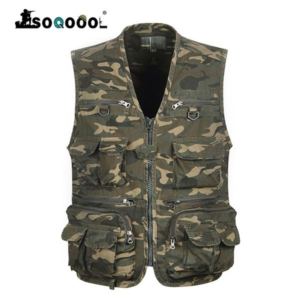 men's vests soqoool male tactical multi pocket camouflage vest men casual travel waistcoat cotton sleeveless jacket camo for, Black;white
men's vests soqoool male tactical multi pocket camouflage vest men casual travel waistcoat cotton sleeveless jacket camo for, Black;white