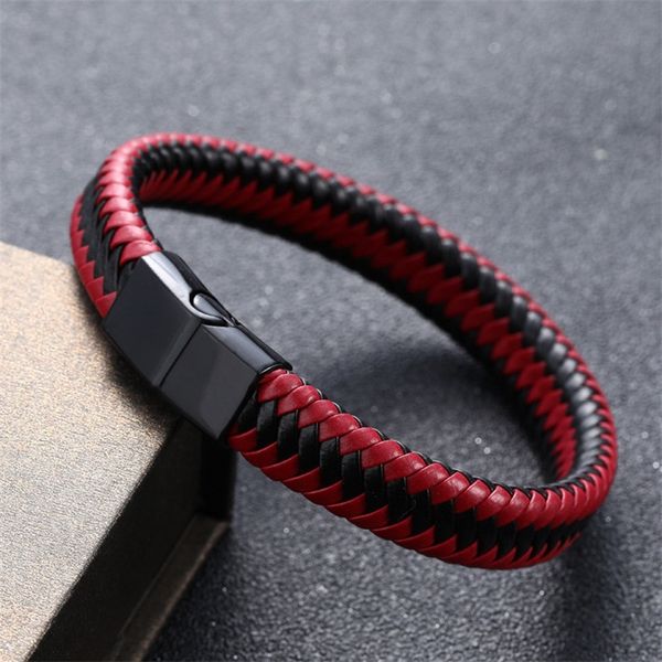 aziz bekkaoui classical new leather monolayer red brown black bracelet men's bracelets men's jewelry as chinese special gift
aziz bekkaoui classical new leather monolayer red brown black bracelet men's bracelets men's jewelry as chinese special gift