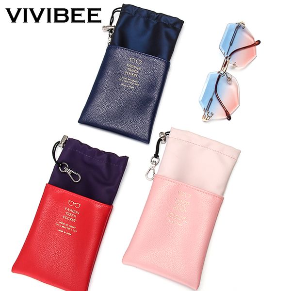 vivibee soft leather glasses pouch carry sunglasses bag protector 2019 women handbag 1pc waterproof men eyewear case container
vivibee soft leather glasses pouch carry sunglasses bag protector 2019 women handbag 1pc waterproof men eyewear case container