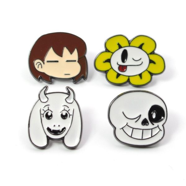 undertale brooches for women frisk toriel girls metal cute shawl pin men brooch accessorios broszka korean vintage pins badge, Gray
undertale brooches for women frisk toriel girls metal cute shawl pin men brooch accessorios broszka korean vintage pins badge, Gray