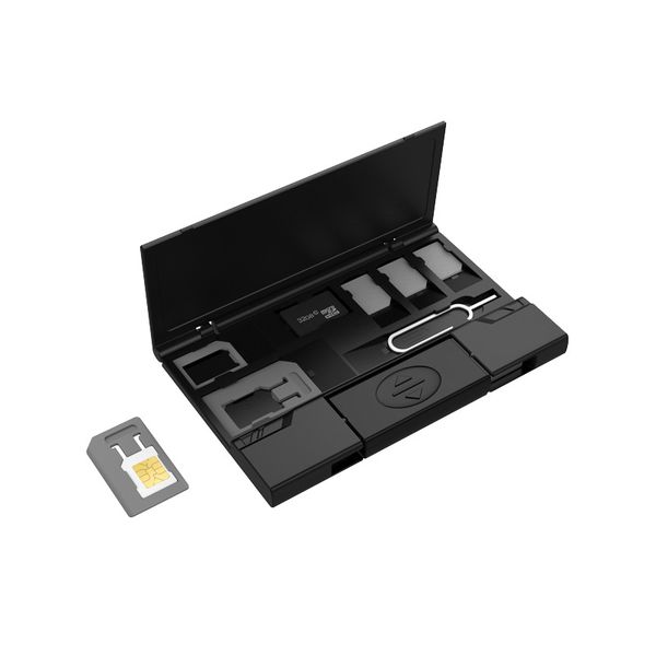 8 in 1 micro sim card nano-cards tf card storage case lightweight multi-functional sim holder box include tf card -reader
8 in 1 micro sim card nano-cards tf card storage case lightweight multi-functional sim holder box include tf card -reader