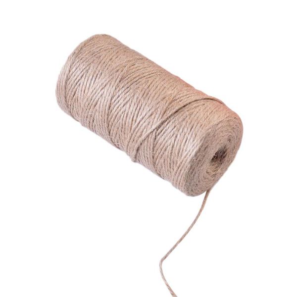 100m jute twine 3-ply for diy gardening making decor, Black;white
100m jute twine 3-ply for diy gardening making decor, Black;white