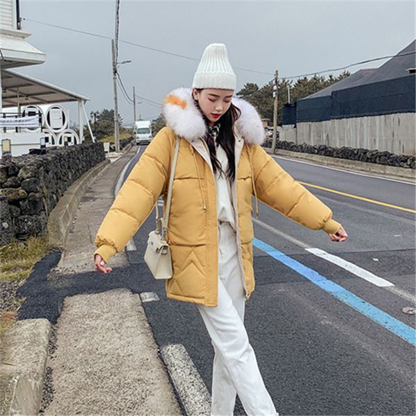 hooded fur solid popular plus size coat parka jacket winter warm outwear casual casaco overcoat fashion female women cotton, Black
hooded fur solid popular plus size coat parka jacket winter warm outwear casual casaco overcoat fashion female women cotton, Black
