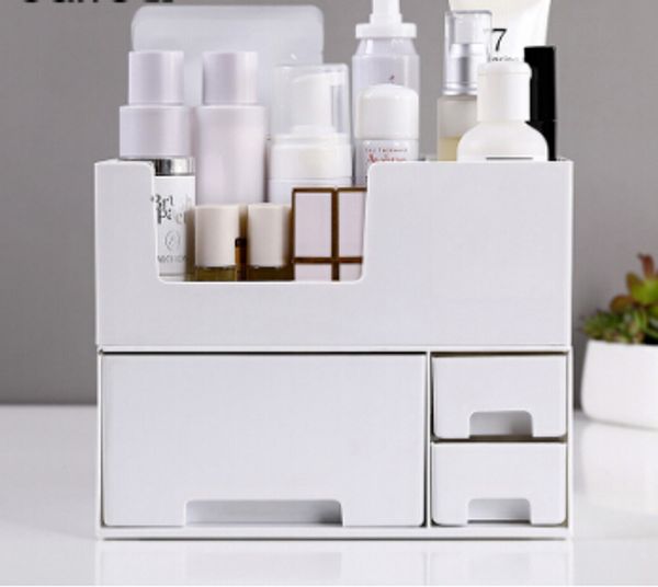 large capacity makeup organizer cosmetic plastic storage box multi-grid office organizer box creative bathroom desk cosmetic storage case
large capacity makeup organizer cosmetic plastic storage box multi-grid office organizer box creative bathroom desk cosmetic storage case